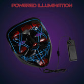 Dark Dazzle LED Mask - Hookaba
